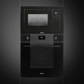 Microondas Smeg integración Negro 20L - Jemaq