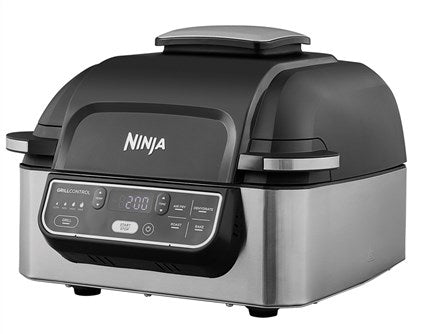 Parrilla de interior + freidora de aire 5 en 1