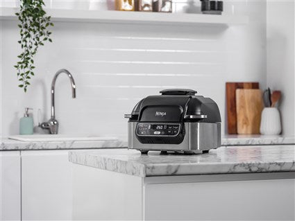 Parrilla de interior + freidora de aire 5 en 1