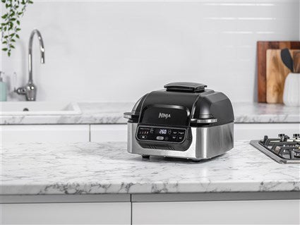 Parrilla de interior + freidora de aire 5 en 1