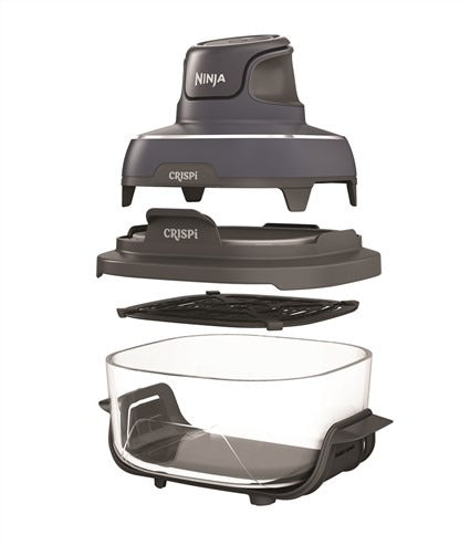 Freidora de aire portátil de cristal