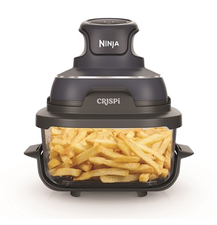 Freidora de aire portátil de cristal