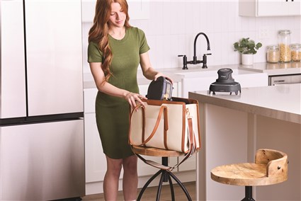 Freidora de aire portátil de cristal