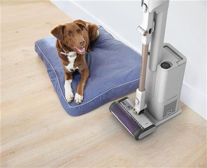 Aspiradora de escoba sin cable sharck + vaciado automático.