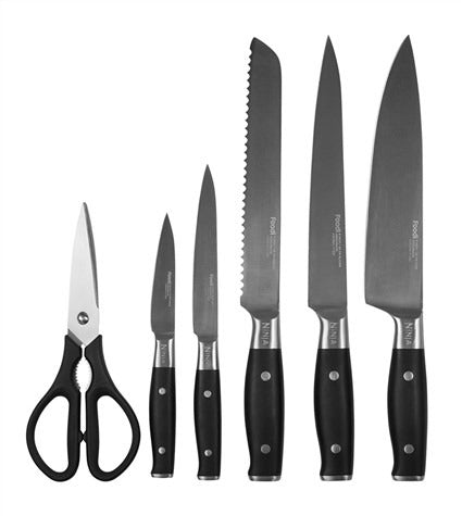 Taco de cuchillos con afilador incorporado