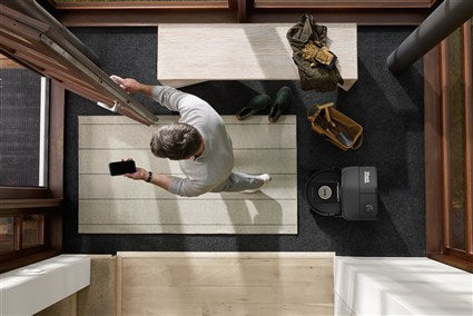 Robot aspirador 2 en 1 mopa y vaciado automático