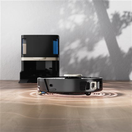 Robot aspirador 2 en 1 mopa y vaciado automático