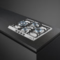 Encimera de gas 4 fogones Smeg 60cm - Jemaq