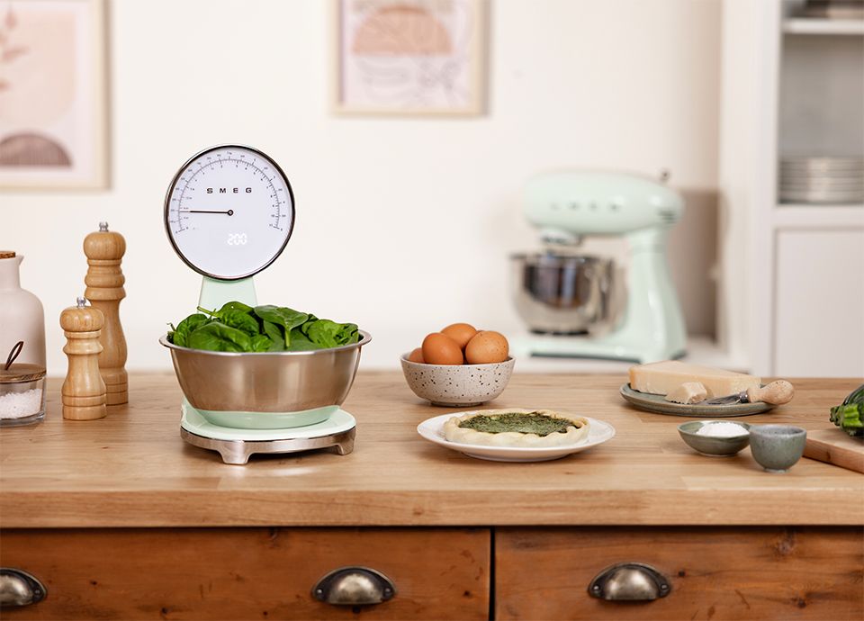 Báscula de cocina Smeg Analógico y digital 50's Style - Jemaq