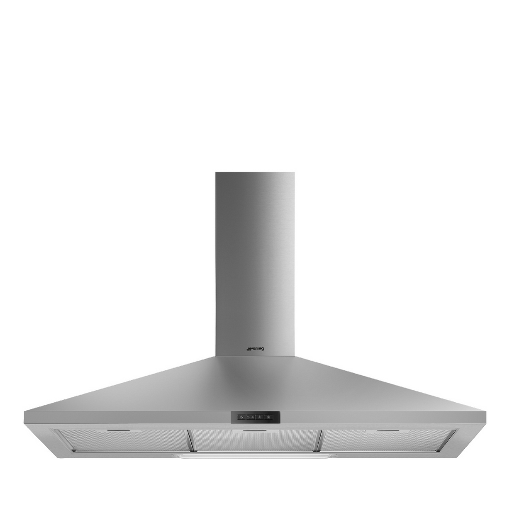 Campana extractora Smeg de acero inoxidable - Jemaq