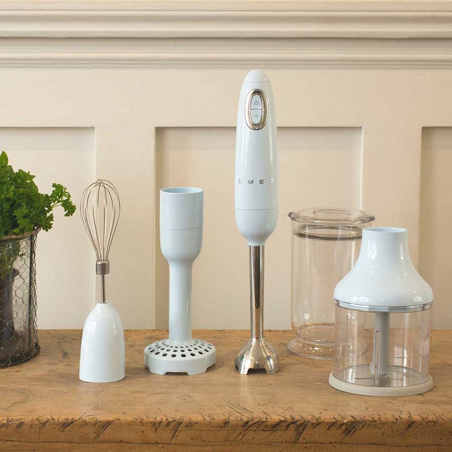 Batidora de mano con accesorios Smeg 50's style - Jemaq